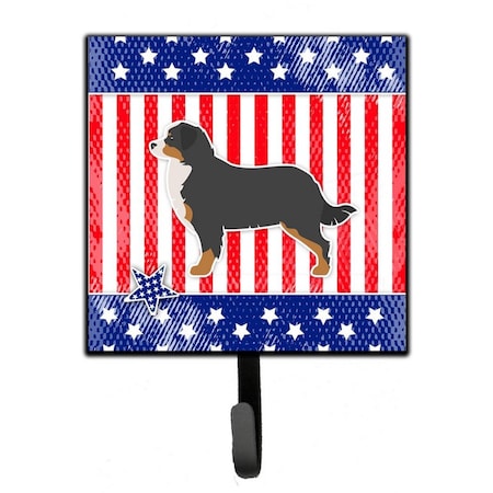 Jensendistributionservices USA Patriotic Bernese Mountain Dog Leash or Key Holder MI2100741